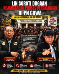 LIN Bongkar Dugaan Kejanggalan Persidangan di PN Gowa, Desak MA dan Komisi Yudisial Lakukan Pemeriksaan Menyeluruh