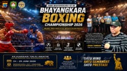 Izhak Tambani Gagas Bhayangkara Boxing Championship 2026, Dorong Regenerasi Petinju Berprestasi Sulut