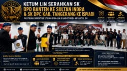 Ketum LIN Serahkan SK DPD Banten ke Sultan Indra dan SK DPC Kabupaten Tangerang ke ISPIADI, Budi Aryanto SH Pimpin PBH-LIN