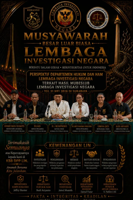 Mubeslub LIN 31 Mei: Awal Era Baru Pengurus dan Strategi
