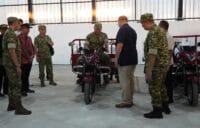Dandim Bojonegoro dampingi Wakil Panglima TNI Tinjau Operasionalisasi KDKMP Desa Campurejo dan Pacul