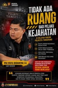 IPDA Syaiful Rusdiansyah, Wajah Humanis Reskrim yang Tidak Memberi Ampun bagi Pelaku Kejahatan