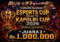 Kapolres Pasuruan Esports Cup 2026 Digelar, Buka Kesempatan Anak Muda Berprestasi
