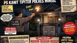 Diduga Oknum Anggota Polsek Tumpaan Lepaskan Tembakan di Depan Rumah Perwira Polres Minsel, Publik Pertanyakan Pengawasan Senpi