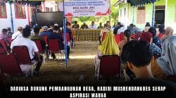 Babinsa Dukung Pembangunan Desa, Hadiri Musrenbangdes Serap Aspirasi Warga