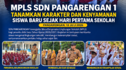 MPLS SDN Pangarengan 1 Tanamkan Karakter dan Kenyamanan Siswa Baru Sejak Hari Pertama Sekolah