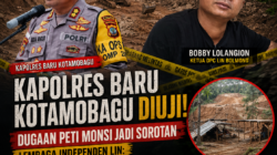 Kapolres Baru Kotamobagu Diuji! Dugaan PETI Monsi Jadi Sorotan, LIN: Jangan Sampai Negara Kalah oleh Tambang Ilegal