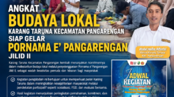 Angkat Budaya Lokal, Karang Taruna Kecamatan Pangarengan Siap Gelar Pornama e’ Pangarengan Jilid II
