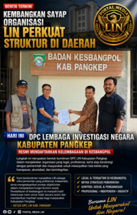 Kembangkan Sayap Organisasi, DPC Lembaga Investigasi Negara Kabupaten Pangkep Resmi Daftar di Kesbangpol