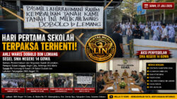 Hari Pertama Sekolah Terhenti, Ahli Waris Dobolo Bin Lemang Segel SMA Negeri 14 Gowa, Pemerintah dan Aparat Lakukan Mediasi