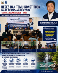 Reses di Bantimurung, DPRD Sulsel Serap Aspirasi Warga untuk Tingkatkan Pelayanan dan Pariwisata