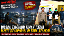 Dua Tersangka Sudah Diamankan, Mengapa Puluhan Ponton Diduga Masih Beroperasi di Perairan Kranggan? Nelayan Pertanyakan Konsistensi Penegakan Hukum