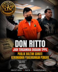 Don Ritto Jadi Tersangka Dugaan TPPU, Arah Penyidikan Dinanti Publik: Akankah Aliran Dana Membuka Keterlibatan Pihak Lain?