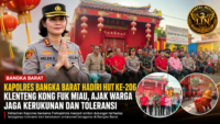 Kapolres Bangka Barat Hadiri HUT Ke-206 Klenteng Kong Fuk Miau, Ajak Masyarakat Perkuat Kerukunan dan Toleransi