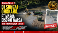 Diduga Galian C di Sungai Ongkang, PT Marga Disorot Warga: APH Diminta Turun Tangan
