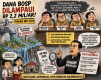 Rp2,2 Miliar Dana BOSP Minahasa Jadi Temuan BPK, Pengelola Anggaran Diminta Jangan Tutup Mata