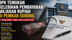 SOROTAN TAJAM: BPK Temukan Kelebihan Pembayaran Miliaran Rupiah di Pemkab Sorong, DPD LIN Papua Barat Daya Desak Tindak Lanjut