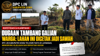 Investigasi DPC LIN Kabupaten Gowa Soroti Dugaan Tambang Galian, Muncul Pernyataan Warga Ingin Lahan Dicetak Menjadi Sawah