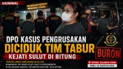 Tim Tabur Kejati Sulut Tangkap Terpidana Kasus Pengrusakan di Bitung