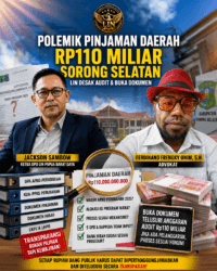 LKPJ Bupati Sorong Selatan Disorot Tajam: 9 OPD dan Bappeda Disebut Tak Input Program, Jejak Rp110 Miliar Dipertanyakan