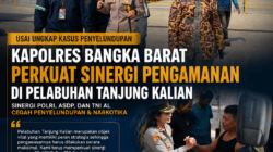 Usai Ungkap Kasus Penyelundupan, Kapolres Bangka Barat Perkuat Sinergi Pengamanan di Pelabuhan Tanjung Kalian