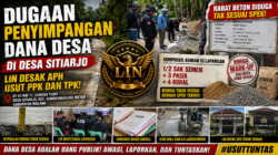 Dugaan Mark-Up dan Penyimpangan Mutu Rabat Beton Dana Desa Sitiarjo, LIN Desak APH Usut PPK dan TPK