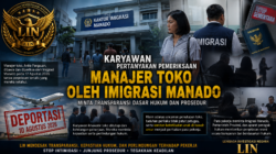 Karyawan Toko di Manado Pertanyakan Dugaan Penahanan Manajer dan Deportasi Pemilik Usaha.