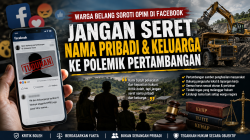 Warga Belang Soroti Opini di Facebook: Jangan Seret Nama Pribadi dan Keluarga ke Polemik Pertambangan