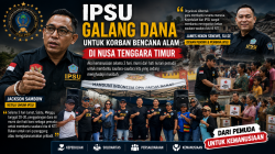 IPSU Galang Dana untuk Korban Bencana Alam di NTT, Wujud Kepedulian Pemuda Sulawesi Utara di Papua Barat Daya