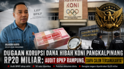 Dugaan Korupsi Dana Hibah KONI Pangkalpinang Rp20 Miliar: Audit BPKP Rampung, Siapa yang Bakal Dimintai Pertanggungjawaban?