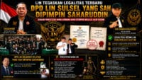 LIN Tegaskan Legalitas Terbaru: DPD LIN Sulsel yang Sah Dipimpin Saharuddin, Dugaan Pencatutan Nama Lembaga Akan Ditempuh Melalui Jalur Hukum