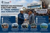 Menyikapi Dinamika di Belitung Timur, PT Timah Kedepankan Dialog dan Kondusifitas