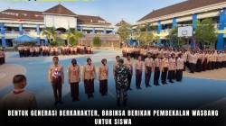 Bentuk Generasi Berkarakter, Babinsa Berikan Pembekalan Wasbang untuk Siswa