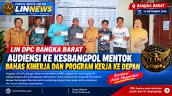 Audiensi ke Kesbangpol Mentok, LIN DPC Bangka Barat Bahas Kinerja dan Program Kerja ke Depan