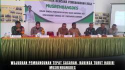 Wujudkan Pembangunan Tepat Sasaran, Babinsa Turut Hadiri Musrenbangdes