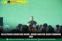 Dandim 0906/Kkr Berikan Arahan kepada Prajurit dan PNS melalui Jam Komandan