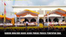 Dandim 0906/Kkr Hadiri Acara Puncak Prosesi Penutupan Erau