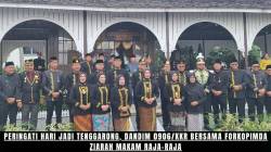 Peringati Hari Jadi Tenggarong, Dandim 0906/Kkr Bersama Forkopimda Ziarah Makam Raja-Raja