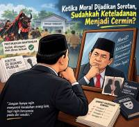 Ketika Moral Dijadikan Sorotan, Sudahkah Keteladanan Menjadi Cermin?
