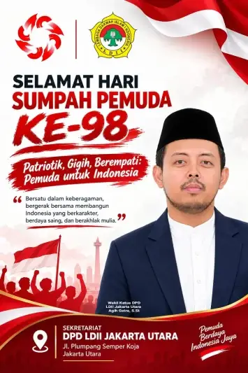 Patriotik, Gigih, Berempati! LDII Jakarta Utara Siapkan Generasi Muda Penentu Masa Depan Bangsa