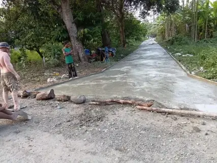 Semangat Gotong Royong TNI dan Warga, Pembangunan Jalan TMMD 130 Rampung 100 Persen