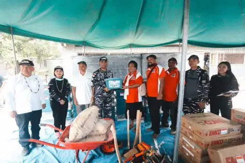Satgas Port Visit 2026 Perkuat Diplomasi Militer Melalui Bakti Sosial Di Papua Nugini